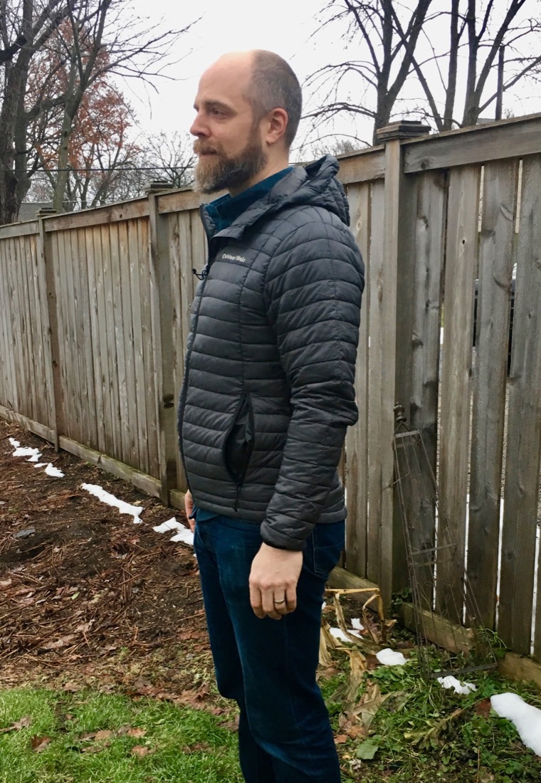 Staying warm in the Outdoor Vitals LoftTek Adventure Jacket