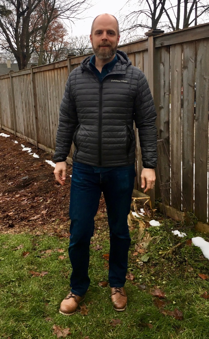 Staying warm in the Outdoor Vitals LoftTek Adventure Jacket