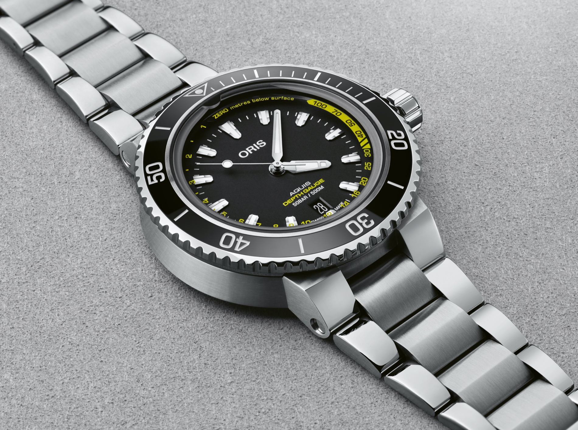 Introducing Oris Aquis Depth Gauge Wristwatch Review