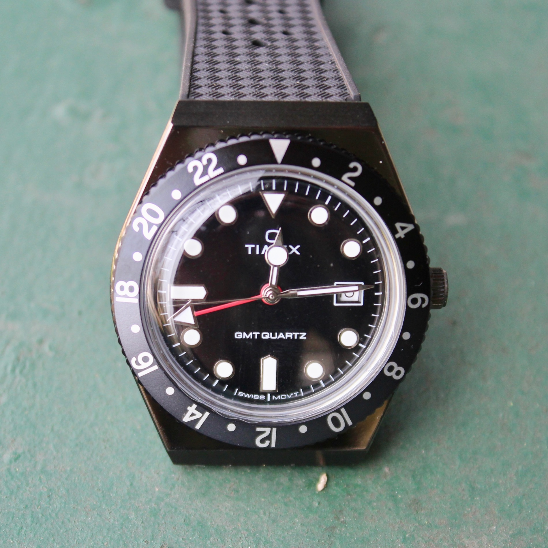 Q Timex GMT A Wrist Watch Review Wristwatch Review