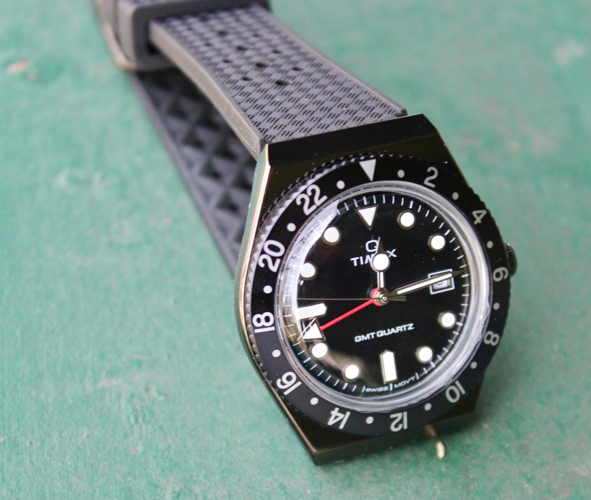 Q Timex GMT A Wrist Watch Review Wristwatch Review