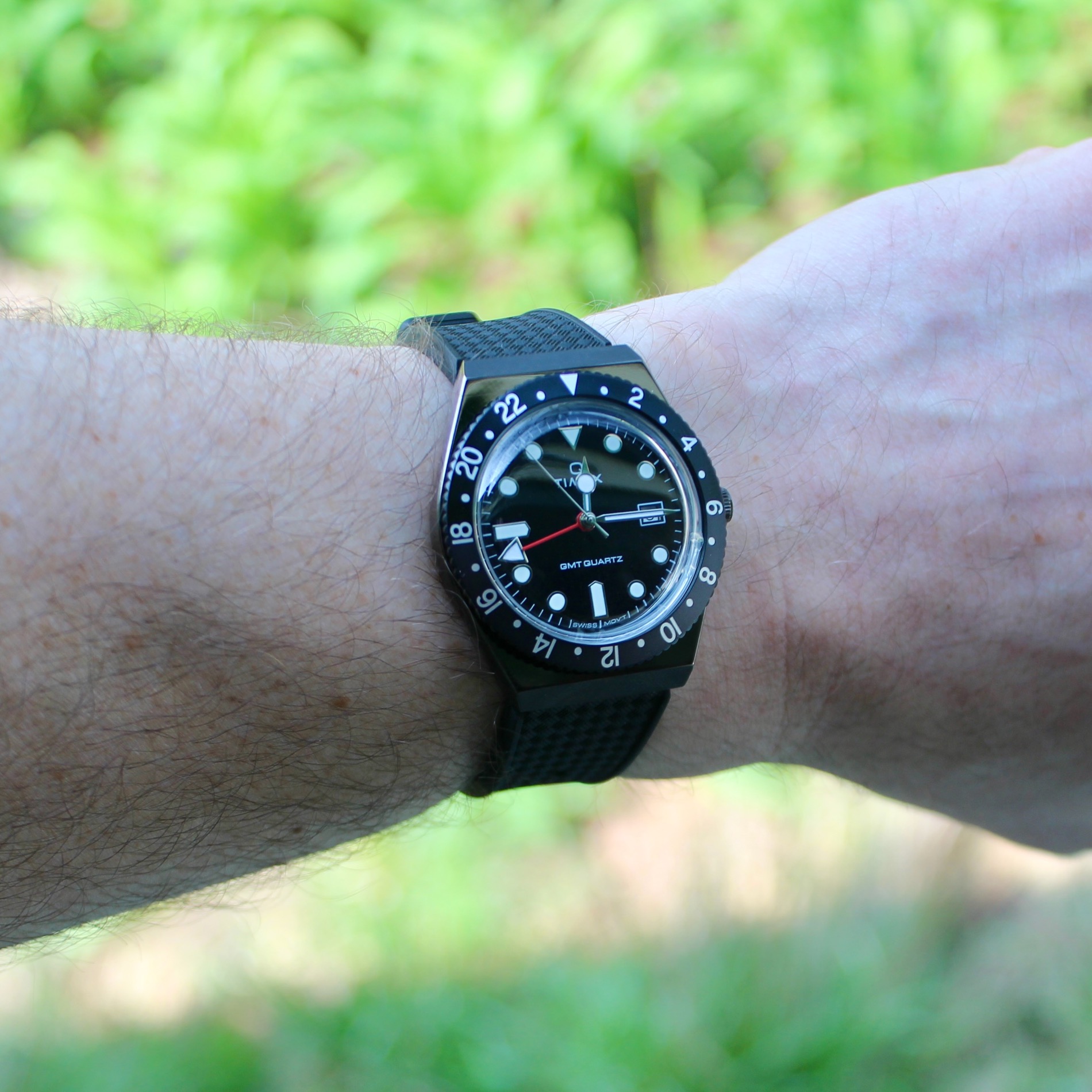 Q Timex GMT A Wrist Watch Review Wristwatch Review